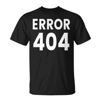 エラー404 長袖tシャツ Tシャツ - Kawaiitshirt