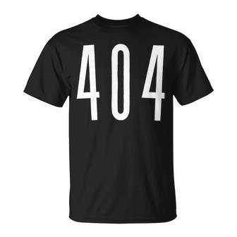 エリアコード 404 アトランタ ジョージア Ga Four Zero Four 404 長袖tシャツ Tシャツ - Kawaiitshirt