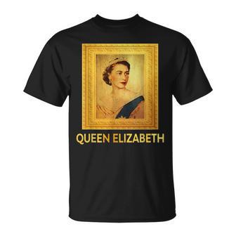 エリザベス女王 Ii ファン ビンテージ写真 英国王 Tシャツ - Kawaiitshirt