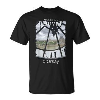 オルセー美術館の時計 パリ フランス ルーヴル美術館 Tシャツ - Kawaiitshirt