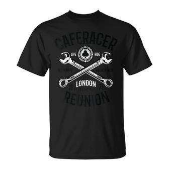 カフェレーサーtシャツ オールドタイマーデザイン Tシャツ - Kawaiitshirt