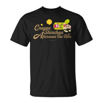 クレヨンしんちゃん チョコビとしんちゃんのティータイム Tシャツ - Kawaiitshirt