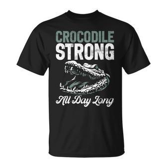 クロコダイル ストロング オールデイ ロング クロコダイル 長袖tシャツ Tシャツ - Kawaiitshirt