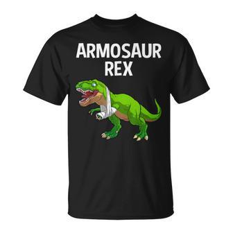 クール 骨折 腕 男性 男の子 子供 恐竜 骨折 手術 Tシャツ - Kawaiitshirt