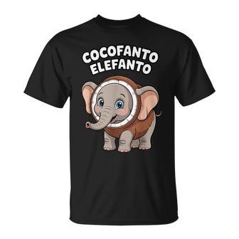 ココファント エレファント イタリアン ブレイン ミーム Tシャツ - Kawaiitshirt