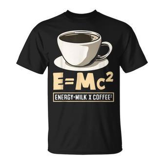 コーヒーラバーエナジーミルクコーヒー EMc² Tシャツ - Kawaiitshirt