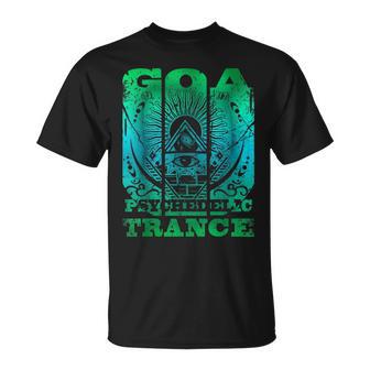 ゴア・サイケデリック・トランス-Om サイトランス レイバー Tシャツ - Kawaiitshirt