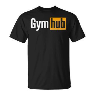 ジムハブ – フィットネス ウエイトリフティング 大人 モチベーション Tシャツ - Kawaiitshirt