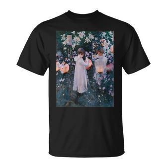 ジョン・シンガー・サージェント カーネーション リリー・リリー・ローズ Tシャツ - Kawaiitshirt