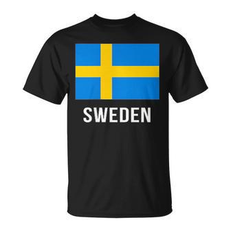 スウェーデン スウェーデンの国旗 Tシャツ - Kawaiitshirt