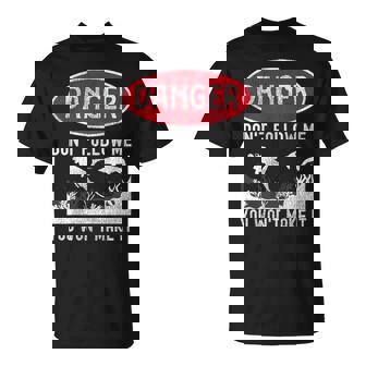 スキューバダイビング ダイバー Danger Don't Follow Me You Won't Make It Tシャツ - Kawaiitshirt