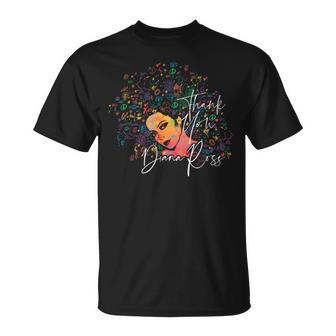 ダイアナ・ロス カスケード Tシャツ - Kawaiitshirt