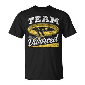 チーム・バツイチ 元 セパレート 皮肉 離婚 Tシャツ - Kawaiitshirt