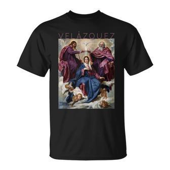 ディエゴ・ベラスケス マリアの戴冠式 Tシャツ - Kawaiitshirt