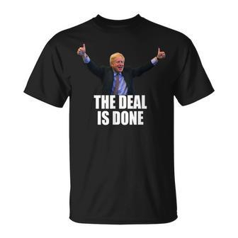 ディールは完了ですボリス・ジョンソン Brexit Deal Tシャツ - Kawaiitshirt