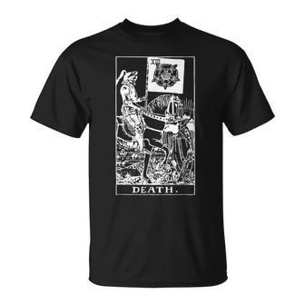 デスタロットカードtシャツトラディショナルデザイン Tシャツ - Kawaiitshirt