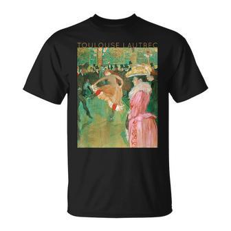 トゥールーズ・ロートレック アーティストのためのダンス Tシャツ - Kawaiitshirt