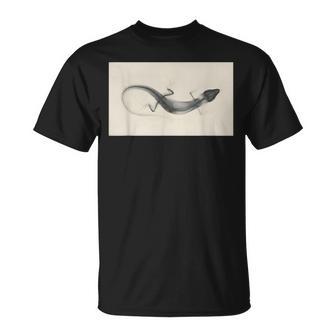 トカゲのレントゲン写真 Tシャツ - Kawaiitshirt