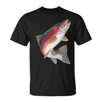 トラウトフィッシングギフトセーター フィッシャーマン ニジマス Tシャツ - Kawaiitshirt