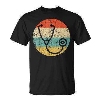 ドクター・ナースヴィンテージレトロ聴診器 Tシャツ - Kawaiitshirt