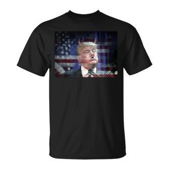 ドナルド・トランプ ブタ 動物 面白い Tシャツ - Kawaiitshirt