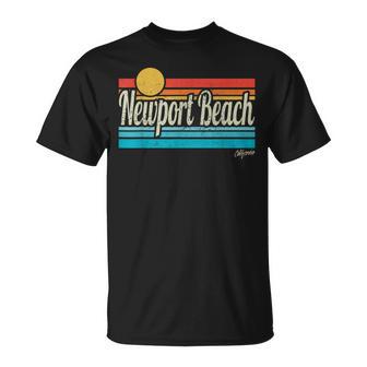 ニューポート ビーチ カリフォルニア レトロ サンセット サーフィン 旅行 ラブ サーフィン Tシャツ - Kawaiitshirt