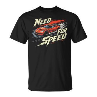 ニード・フォー・スピード ハイオクタンレース グラフィックデザイン Tシャツ - Kawaiitshirt