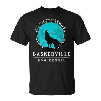 バスカヴィル犬小屋 巨大猟犬へようこそ シャーロック・ホームズ Tシャツ - Kawaiitshirt