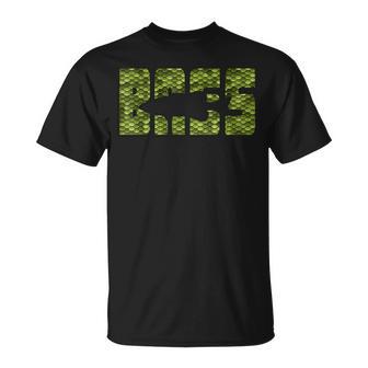 バスフィッシングティー オオクチ バスアングラーフィッシュティー Tシャツ - Kawaiitshirt