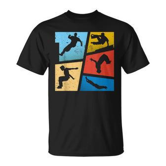 パルクール ヴィンテージ フリーランニングパルクール ランナー パルクール Tシャツ - Kawaiitshirt