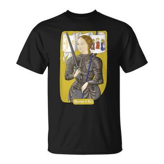 フランスのヒロインの聖ジャンヌ・ダルク Tシャツ - Kawaiitshirt