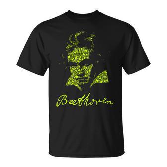 ベートーヴェン ドイツ 作曲家 クラシック楽譜 Tシャツ - Kawaiitshirt