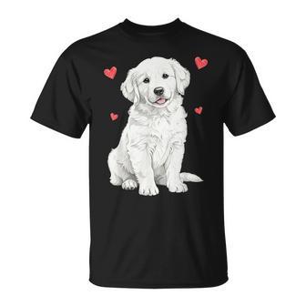 ホワイトゴールデンレトリバー ホワイトイングリッシュクリーム ゴールデンレトリバー Tシャツ - Kawaiitshirt
