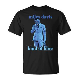 マイルス・デイビスの青い色相の写真 Tシャツ - Kawaiitshirt