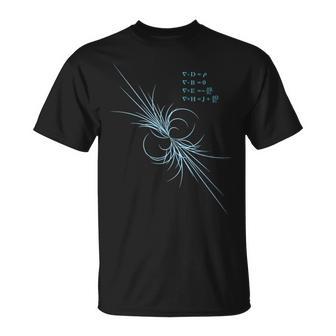 マクスウェル 方程式 物理学 研究 科学愛好家 物理学者 Tシャツ - Kawaiitshirt