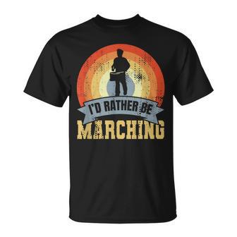 マーチングクォーツドラム ラバー スネアドラム Tシャツ - Kawaiitshirt