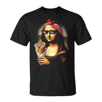 モナリザ ドネルケバブ Tシャツ - Kawaiitshirt
