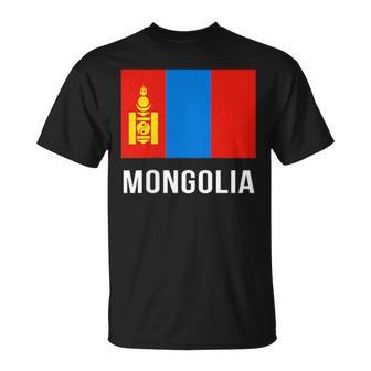 モンゴル モンゴル国旗 Tシャツ - Kawaiitshirt