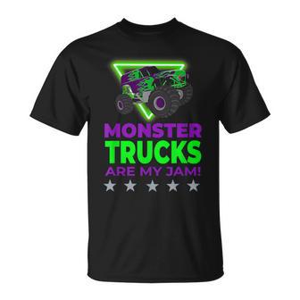 モンスタートラックは私のジャムです Tシャツ - Kawaiitshirt