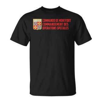 モンフォート コマンドー フランス特殊部隊 ミリタリー Tシャツ - Kawaiitshirt