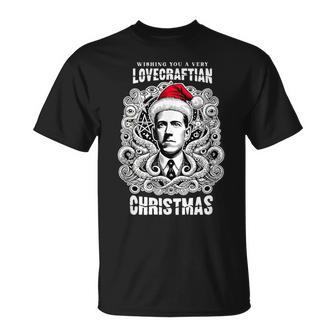 ラブクラフトのサンタとクトゥルフのクリスマス Tシャツ - Kawaiitshirt
