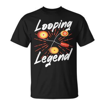 ルーピング レジェンド ヨーヨー ジャグリング ヨーヨーイング ヨーヨー Tシャツ - Kawaiitshirt