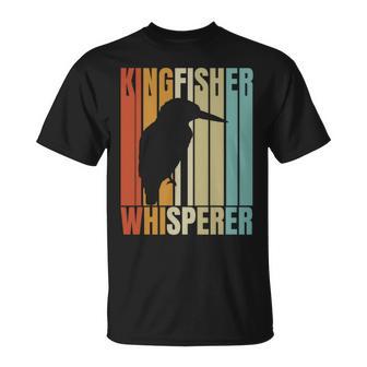 レトロカワセミ ささやき カワセミ 長袖tシャツ Tシャツ - Kawaiitshirt