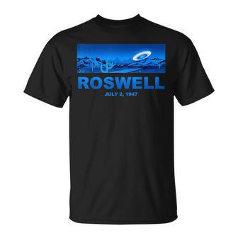 ロズウェル 1947年7月2日 Tシャツ - Kawaiitshirt