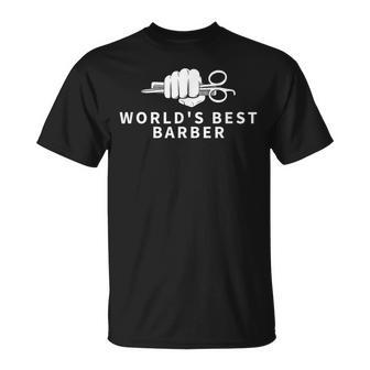 ワールド・ベスト・バーバープラウド・ファニー・バーバー Tシャツ - Kawaiitshirt