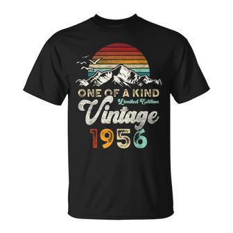 ヴィンテージ 1956 誕生日 70年 マウンテン レトロ Tシャツ - Kawaiitshirt