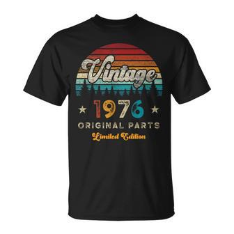 ヴィンテージ 1976 バースデー 50年限定品 Tシャツ - Kawaiitshirt