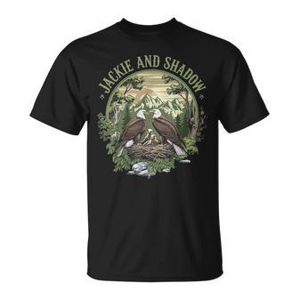 ヴィンテージ ジャッキーとシャドウ 白頭ワシファミリー 自然愛好家 Tシャツ - Kawaiitshirt