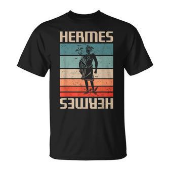 ヴィンテージ レトロ ギリシャ神 古代ギリシャ神話 エルメス Tシャツ - Kawaiitshirt