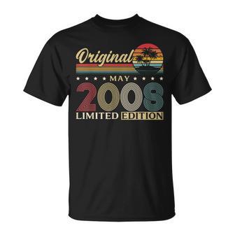 ヴィンテージカー 2008 年5月 18 歳の誕生日 2008 年のクラシックカー Tシャツ - Kawaiitshirt